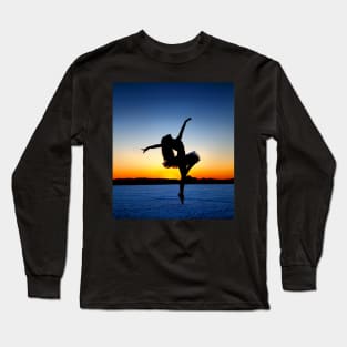 Salt Flats Dancer Long Sleeve T-Shirt